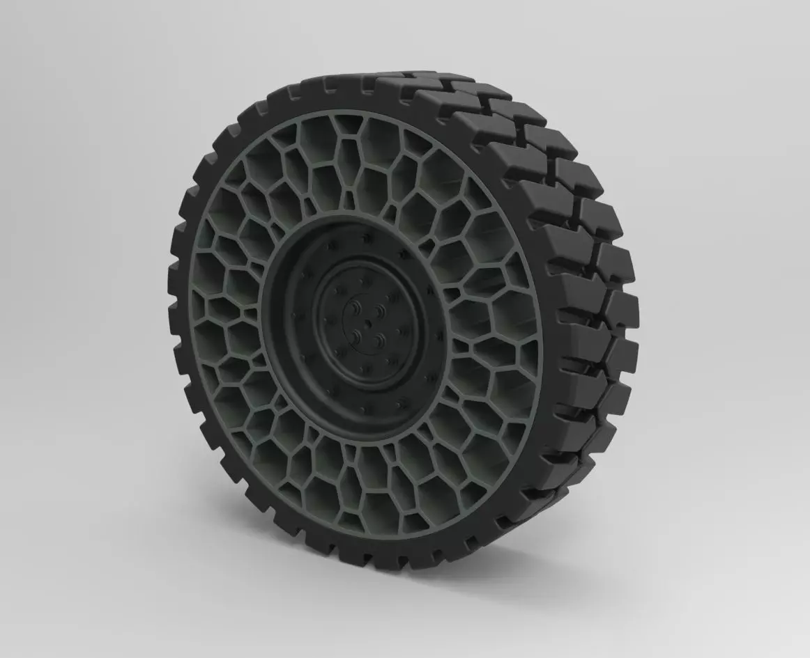 Twheel for Hammer H1 3D model_0