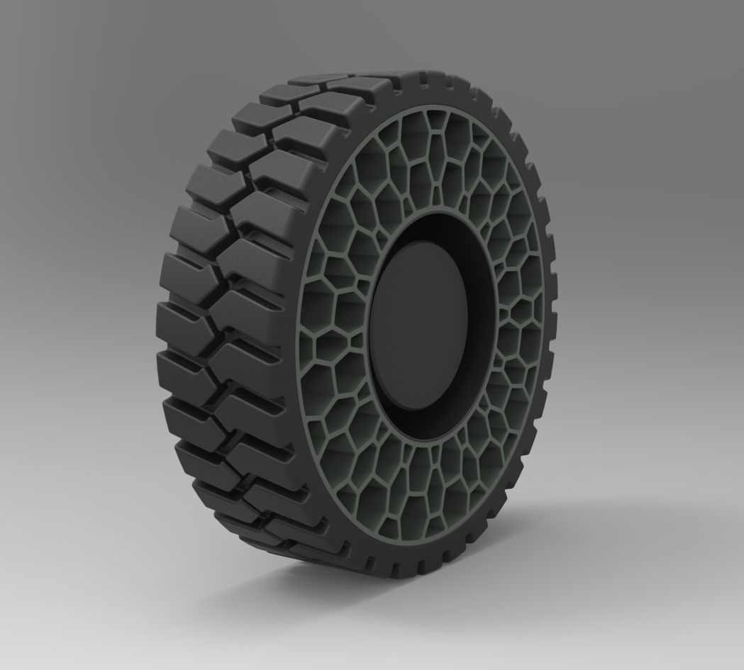 Twheel for Hammer H1 3D model_3