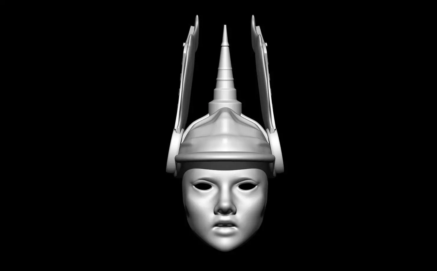 Angel Mask 3D print model