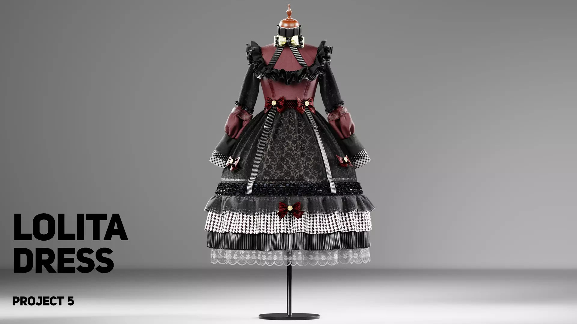 dress marvelous designer Recreating a Victorian Opulence - Marita, MDCC Vol.3 3rd Place Winner
