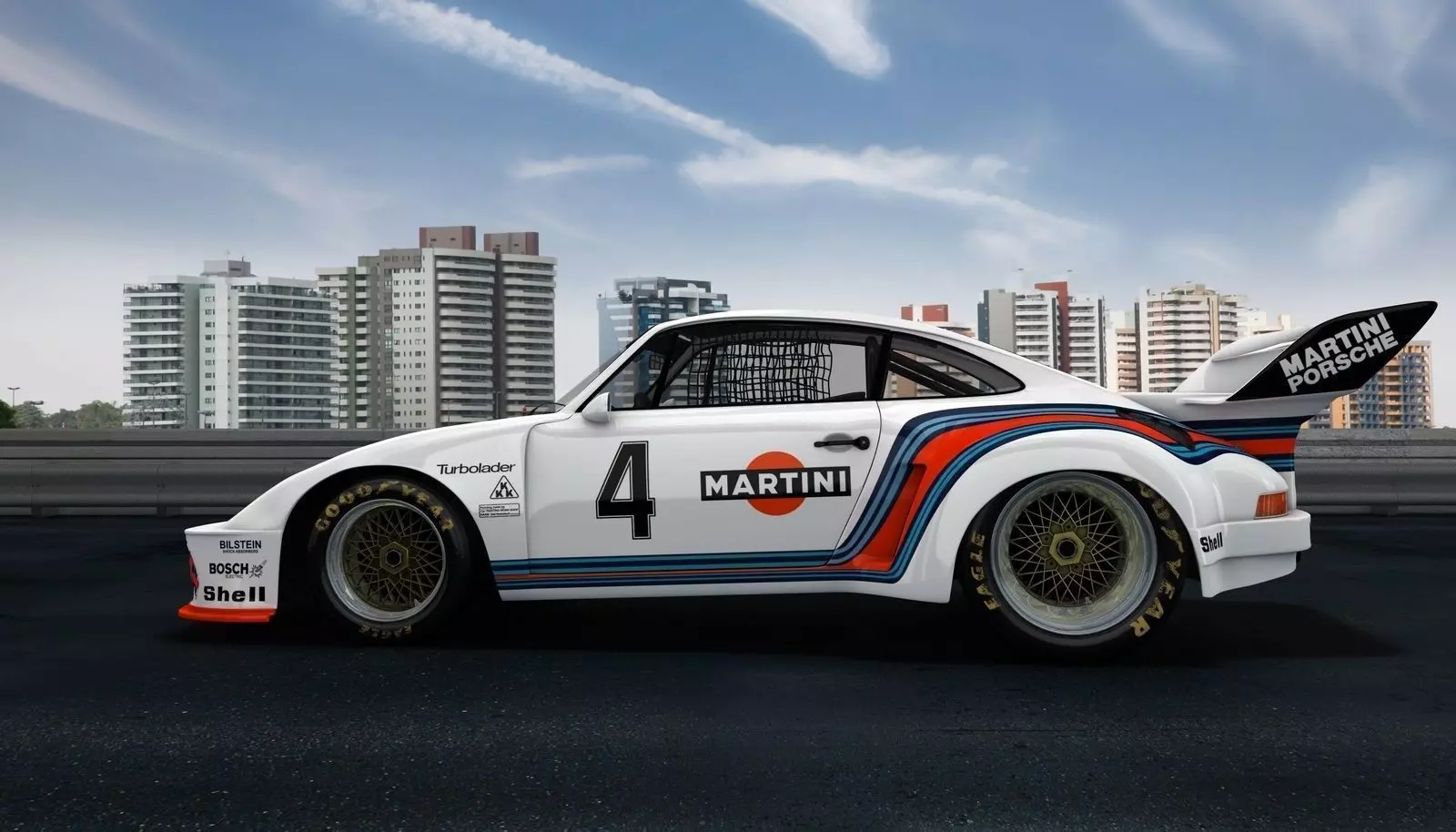 Porsche 935 Baby Le Mans Racing Car 3D model_0