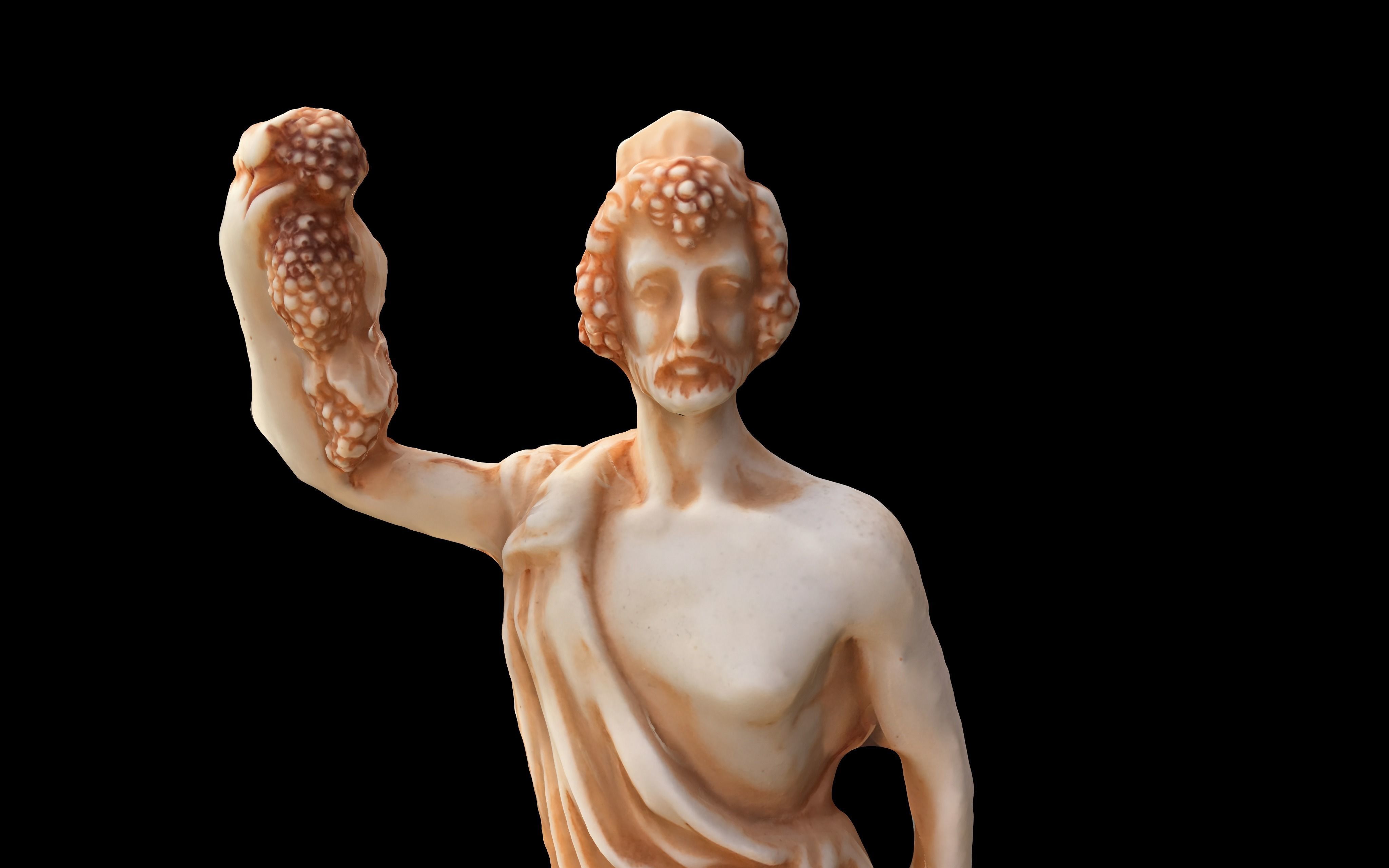 Dionysos the God of Wine 3D print model_2