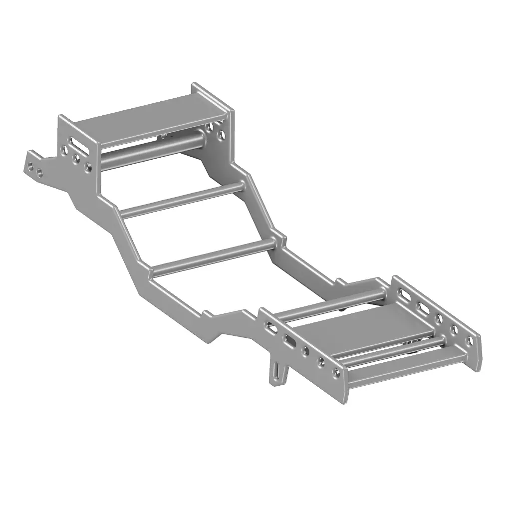 Titanium Automotive Chassis Frame 3D model