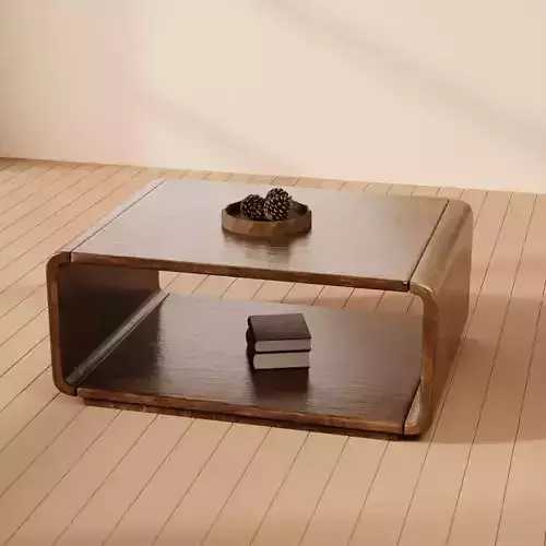 ArcLine Wooden Coffee Table