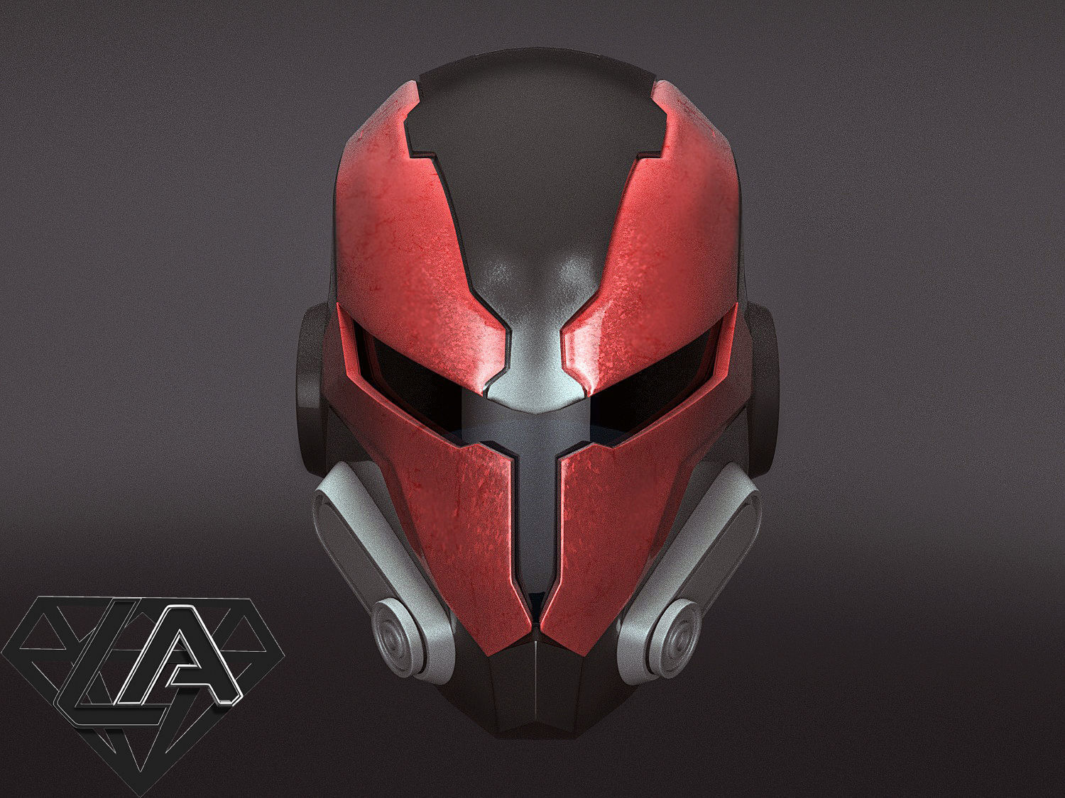 Mandalor classic helmet 3D print model_12