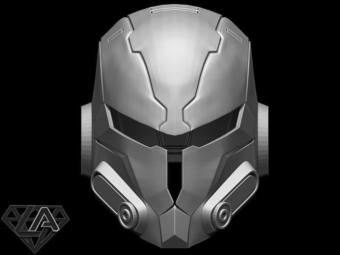 Mandalor classic helmet 3D print model