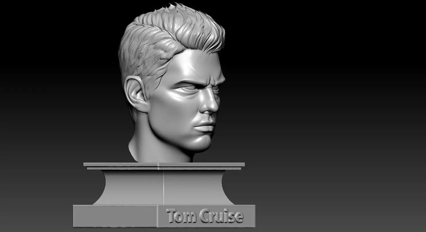 Tom Cruise - 3D Print 3D print model