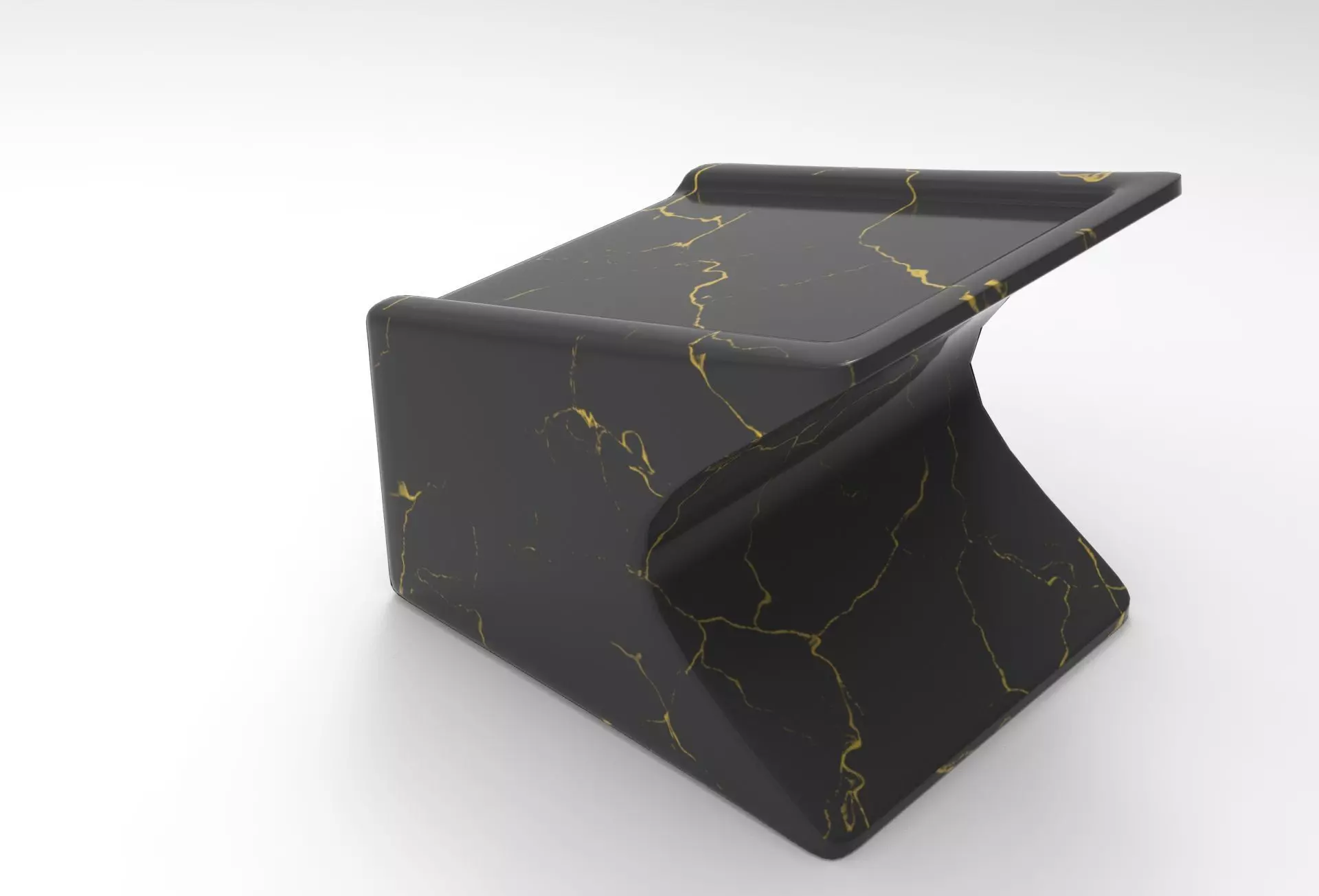 Kumbo Stool Low-poly 3D model
