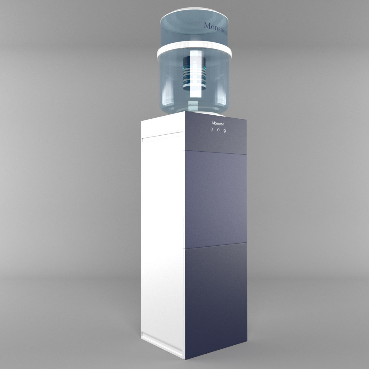 water cooler 3D model_2