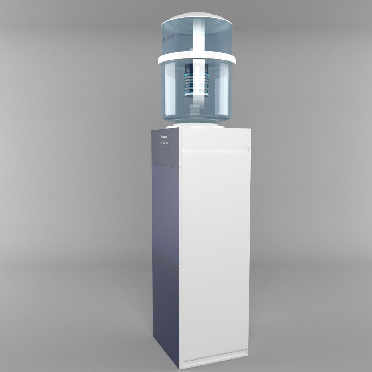 water cooler 3D model_4
