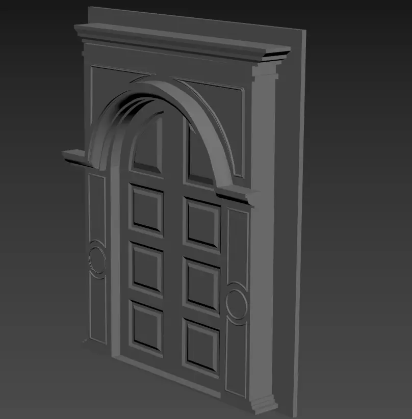 Modern Arch 3D model