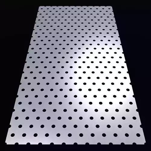 Perforated panel with 11 percent opening 25O94