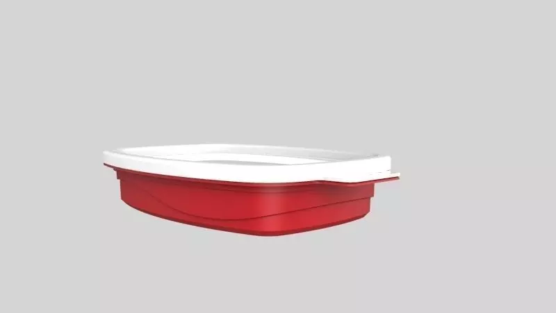 tray packaging plastic 3D print model