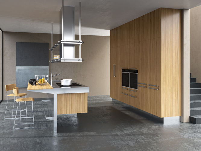 Kitchen Arclinea Lignum 3D model
