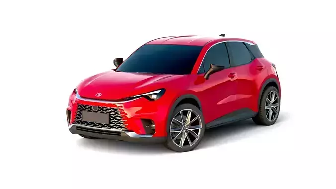 lexus LBX 2025 Free 3D model