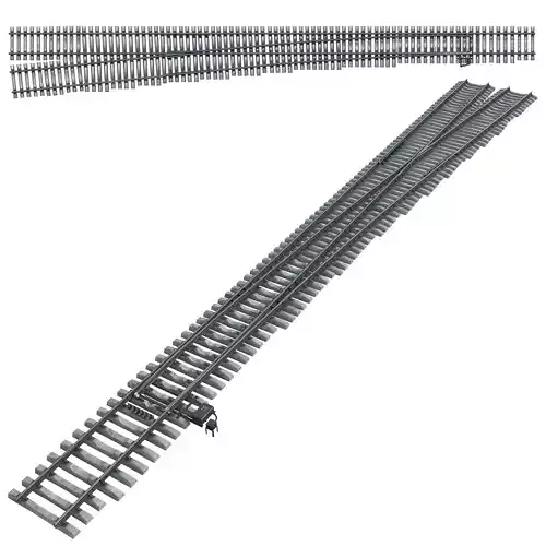 Railway arrow 1524 mm 3D model