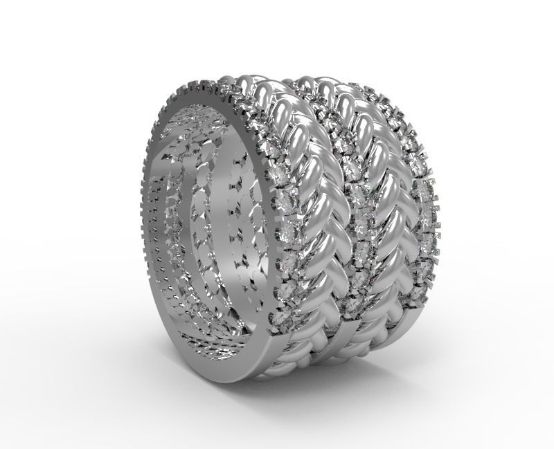 0014 Promise Ring - vers2 3D print model_4