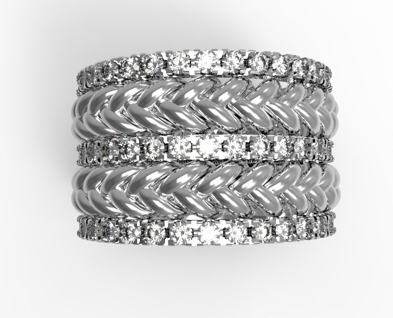 0014 Promise Ring - vers2 3D print model_6