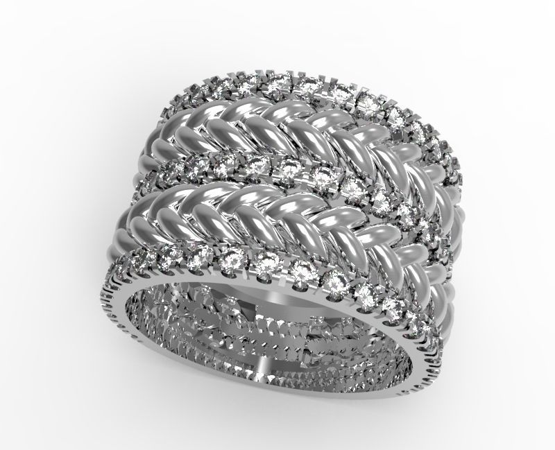 0014 Promise Ring - vers2 3D print model_5