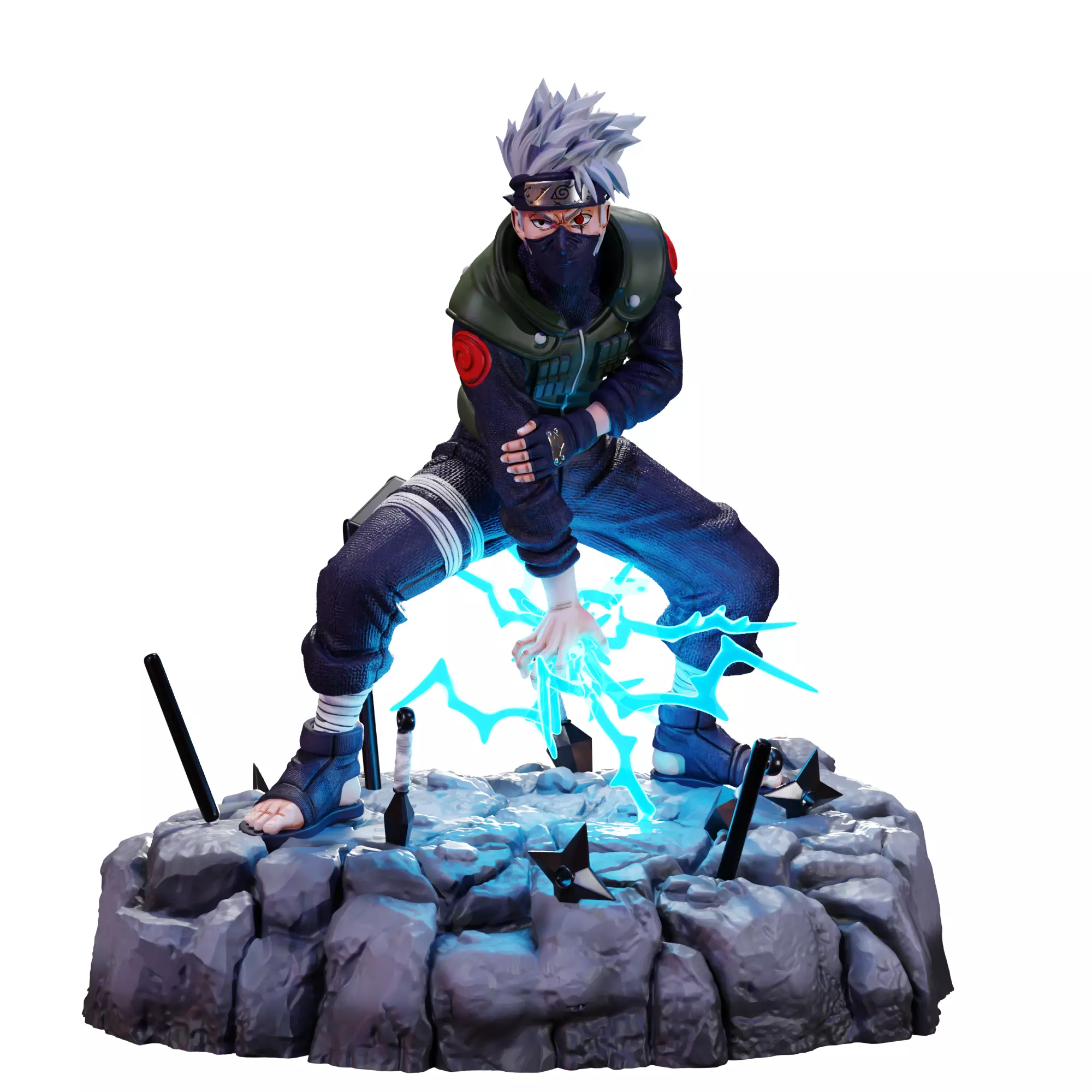 Kakashi Hatake 3D print model