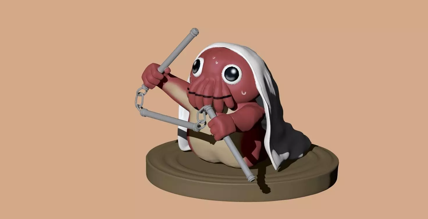 Dagon-personaje de Jujutsu Kaisen 3D print model