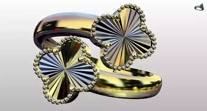 Magic Alhambra Between the Finger ring