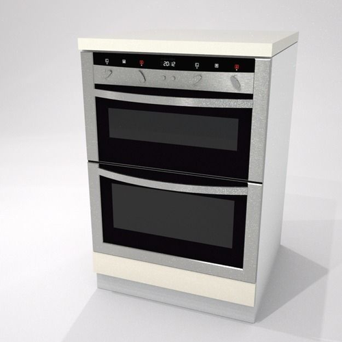 built in double electric oven