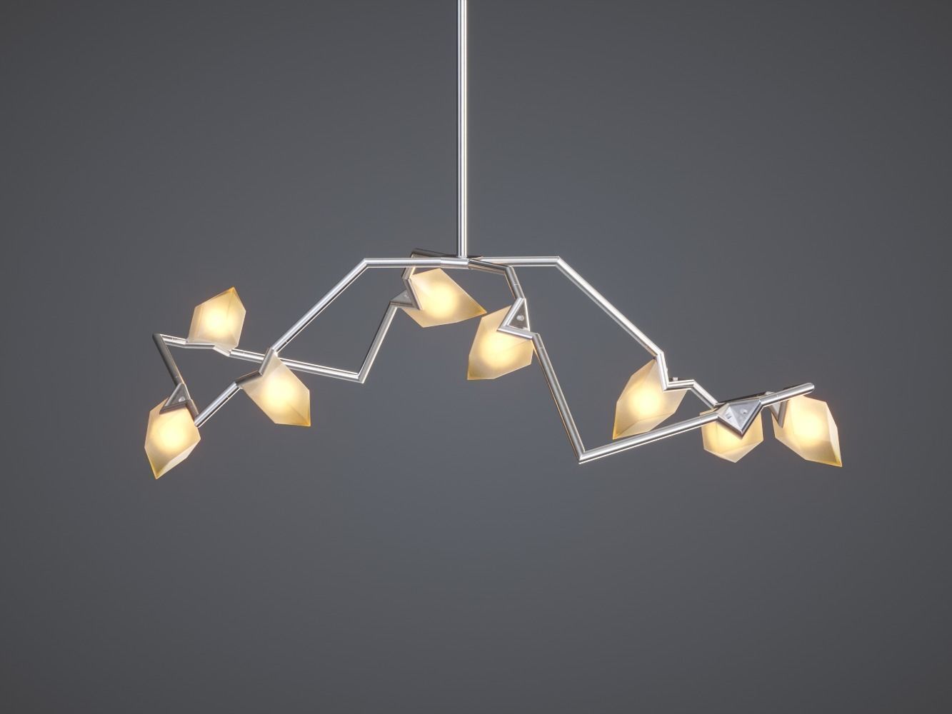 Bec Brittain Seed Chandelier 04 3D model_2
