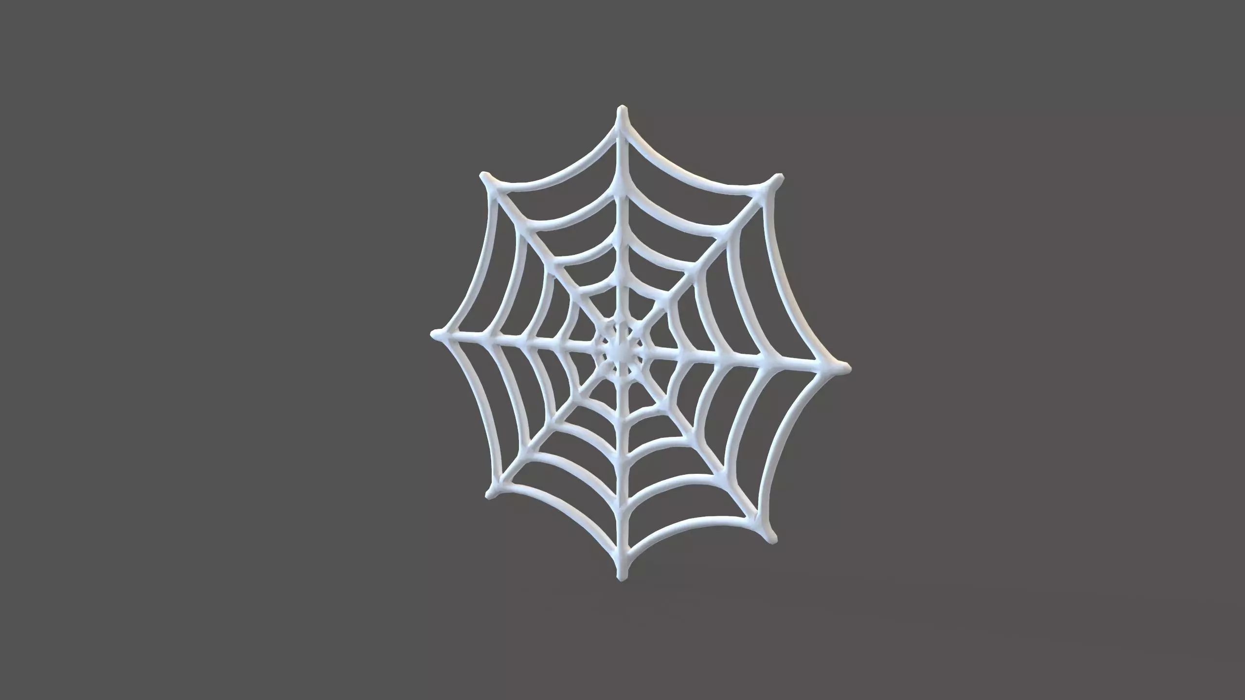 Prop 167 Spider Web Low-poly 3D model