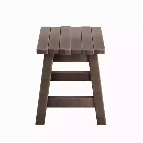 Medieval Wooden Stool Pack 5