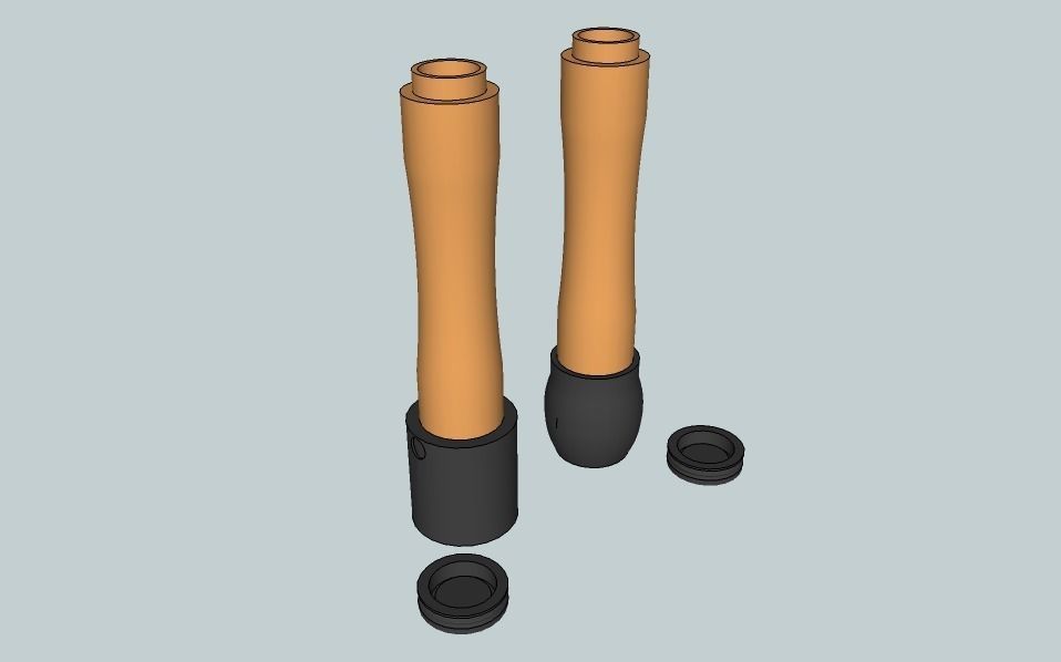 Chinese Type 67 grenade replica assortments Printable Ver 3D print model_0