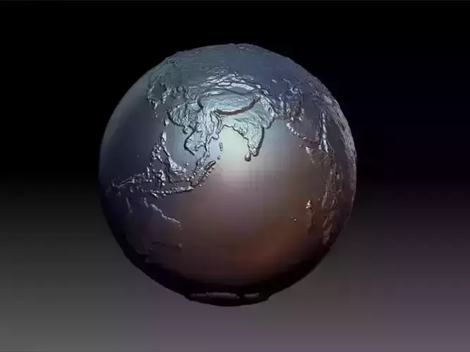Earth Sculpture 3D print model