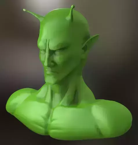 Piccolo - Sculptris model