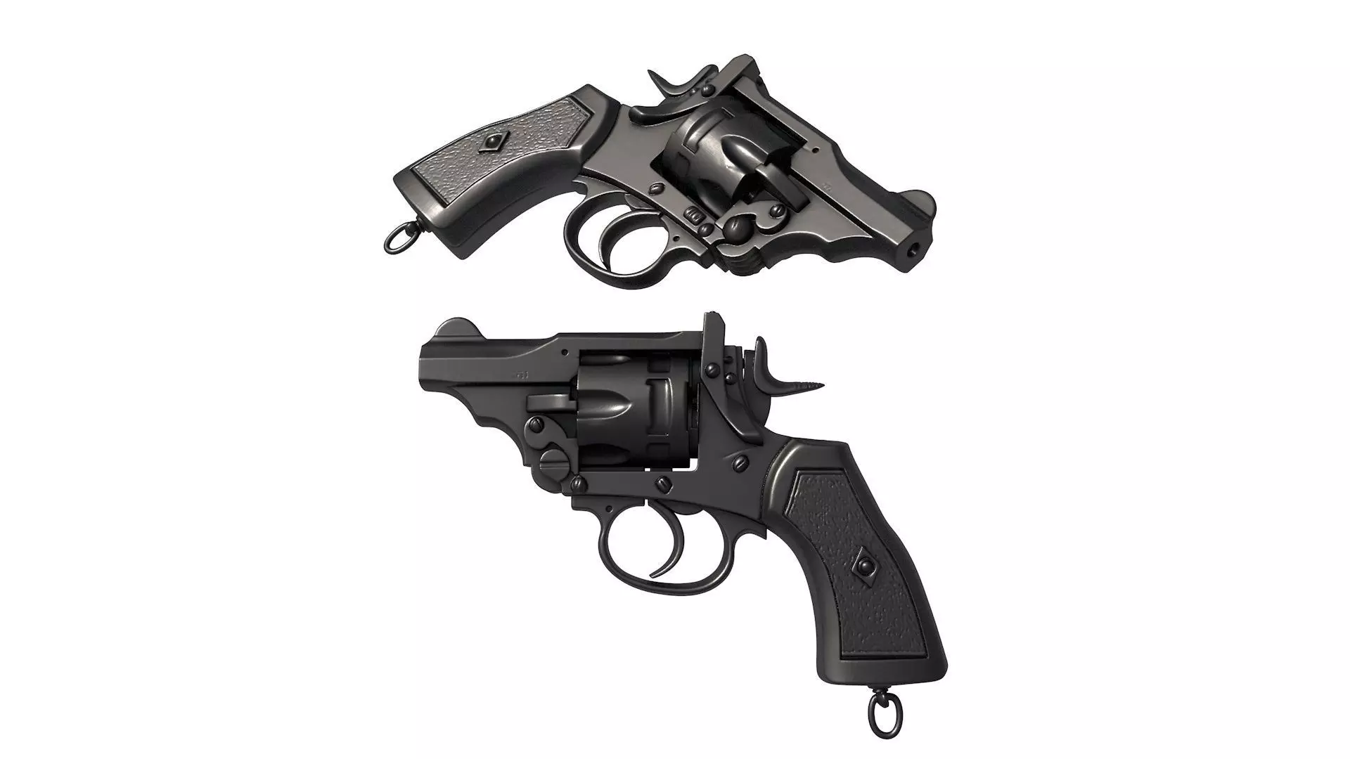 Webley MKVI The Civilian Battlefield 3D print model