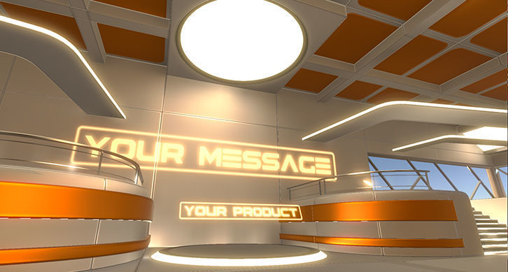 3D Showroom Level Kit Vol 3 Low-poly 3D model_2