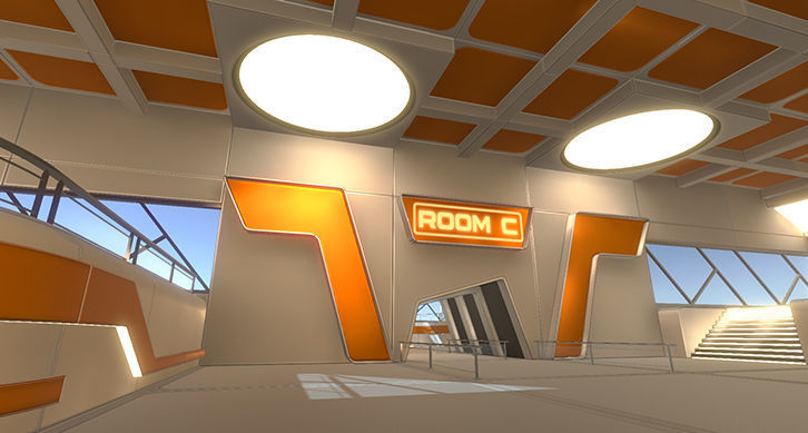 3D Showroom Level Kit Vol 3 Low-poly 3D model_3