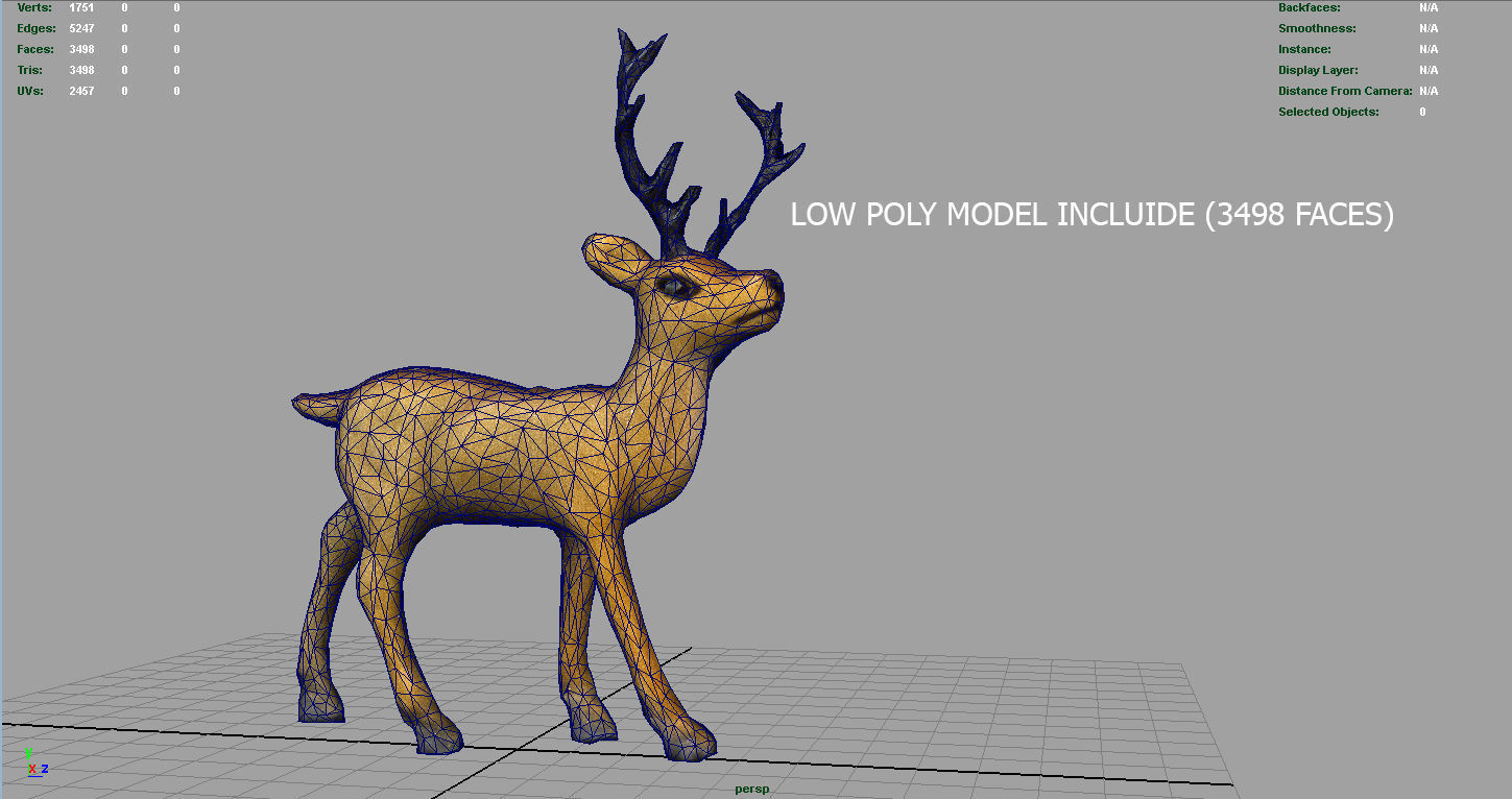 CHRISTMAS ORNAMENTS PACK Low-poly 3D model_10