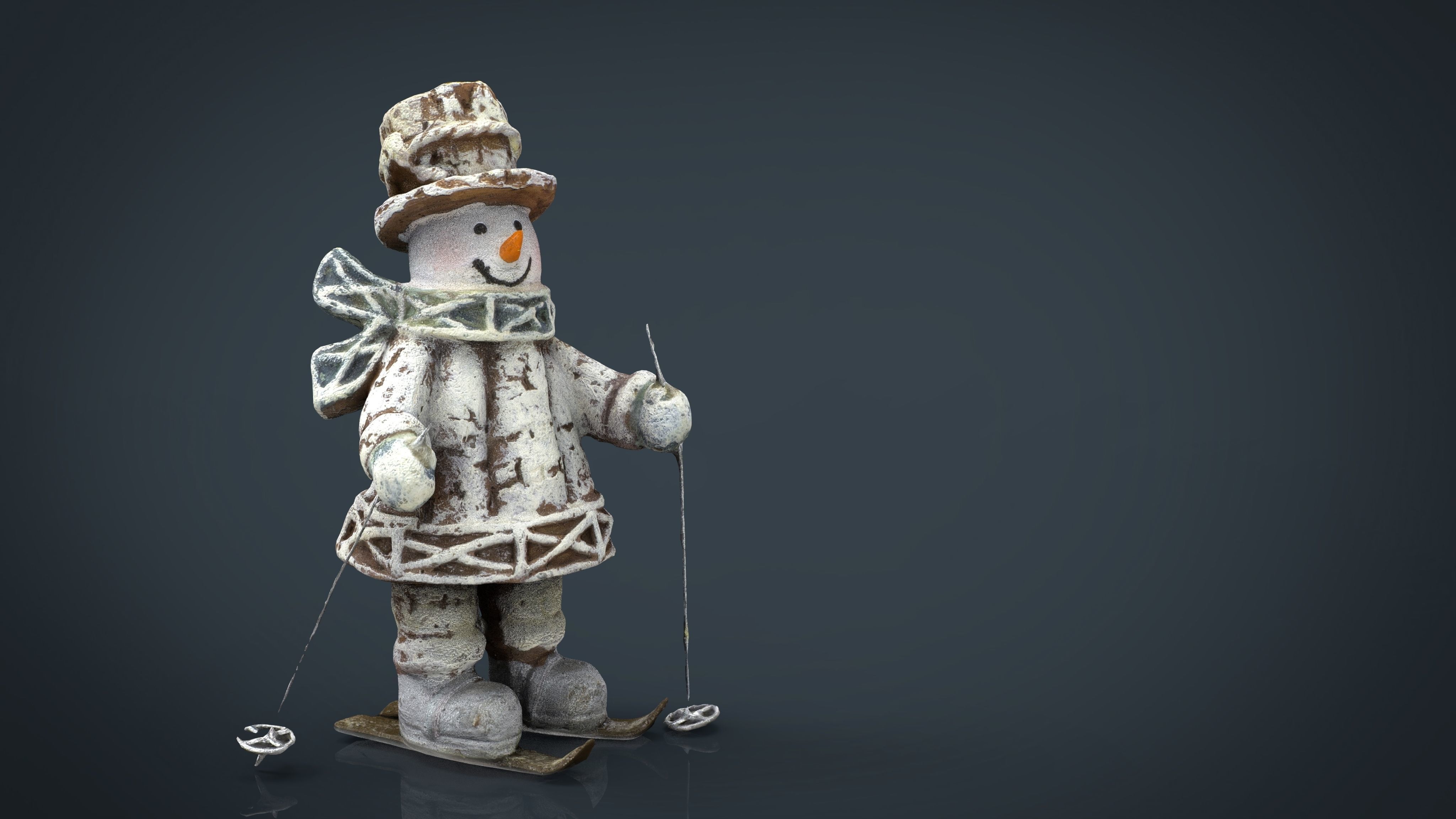 CHRISTMAS ORNAMENTS PACK Low-poly 3D model_17