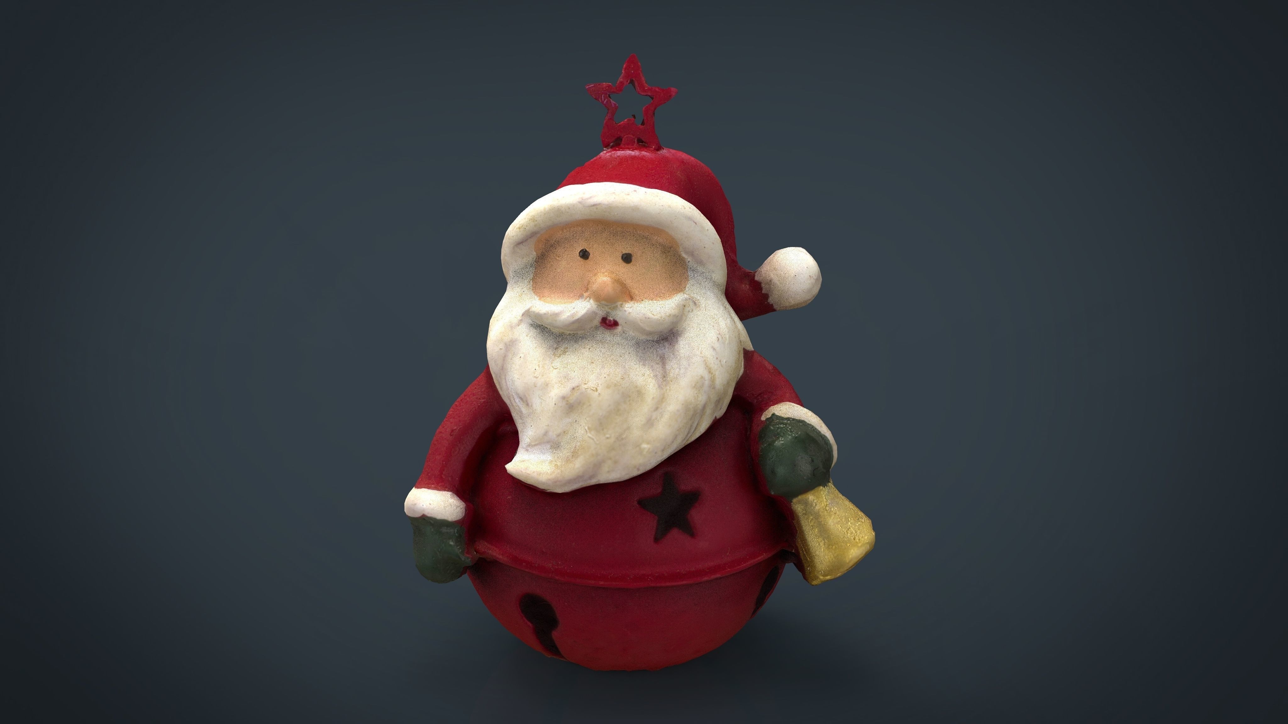 CHRISTMAS ORNAMENTS PACK Low-poly 3D model_11