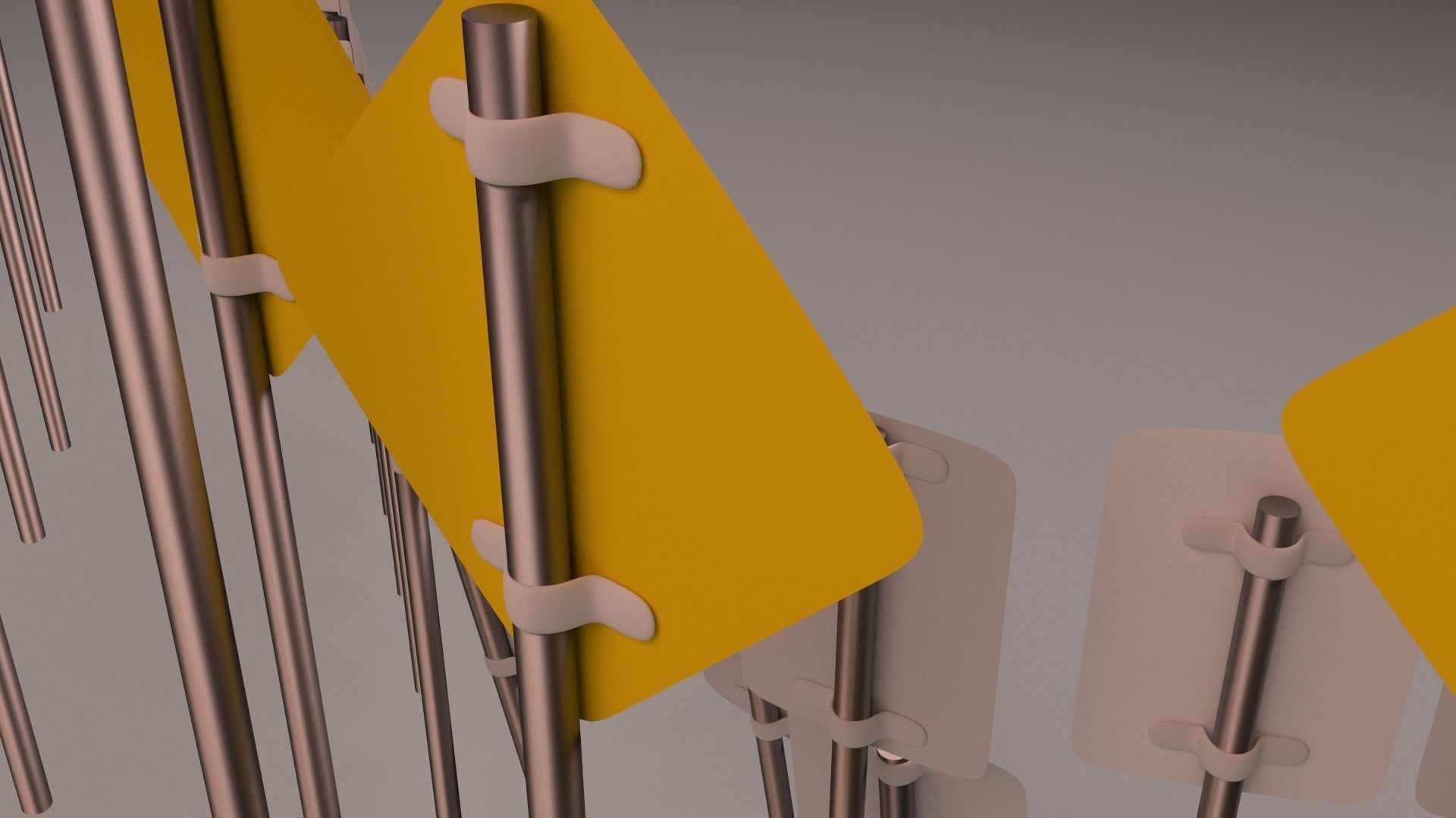 36 street sign Package 3D model_9