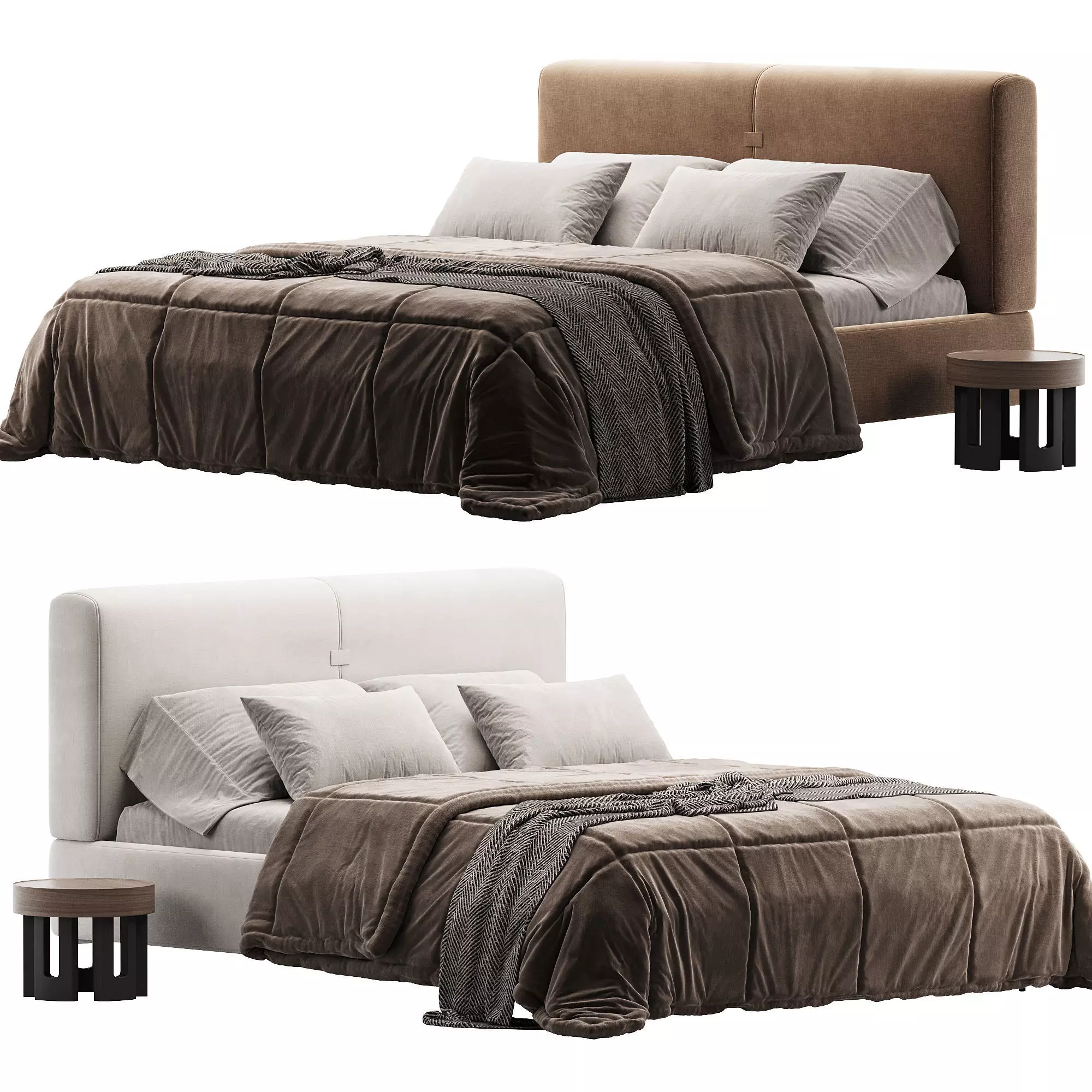 Bremen I bed Low-poly 3D model