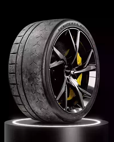 Vitour Tempesta Sonic 285 30 ZR21 3D model 6