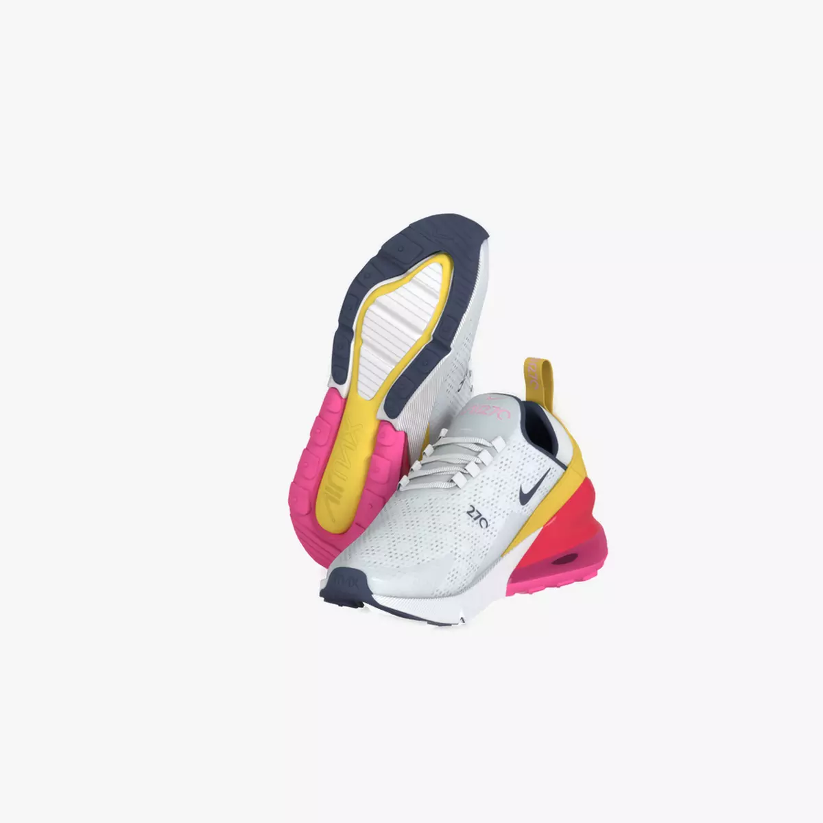 Nike Wmns Air Max 270 Low-poly 3D model