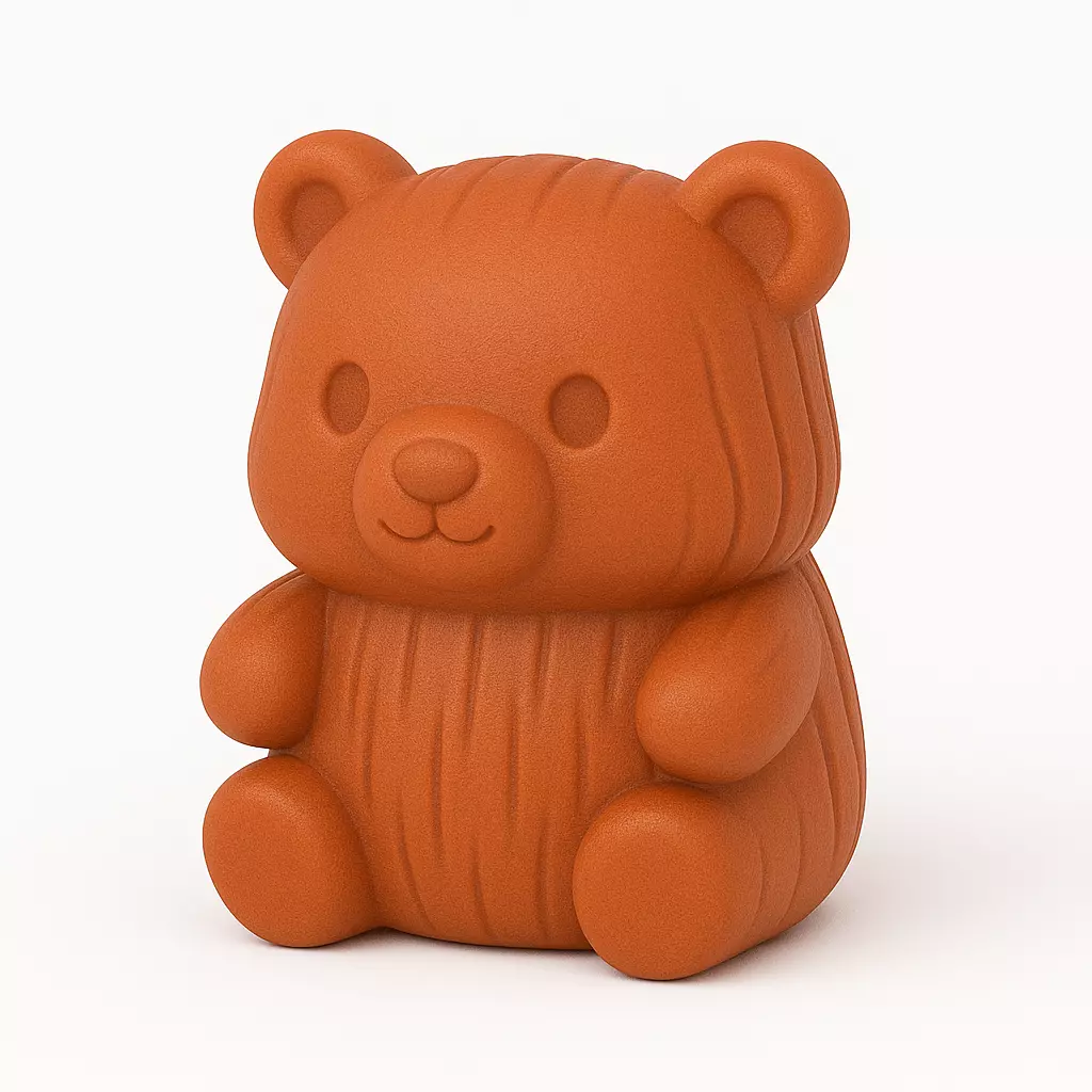 Forest Bark Bear Cub 3D print model