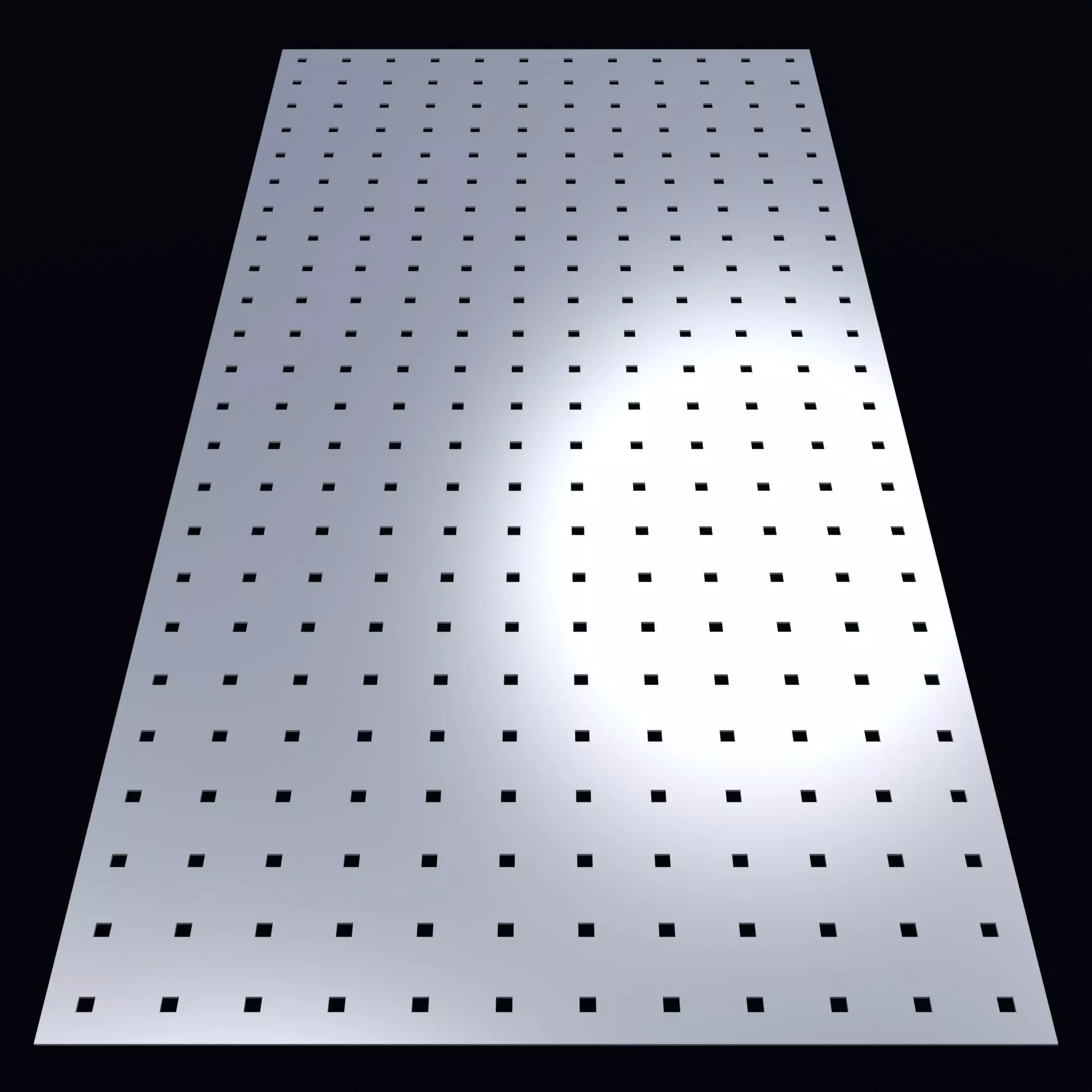 Perforated panel with 4 percent opening 25O109 3D model
