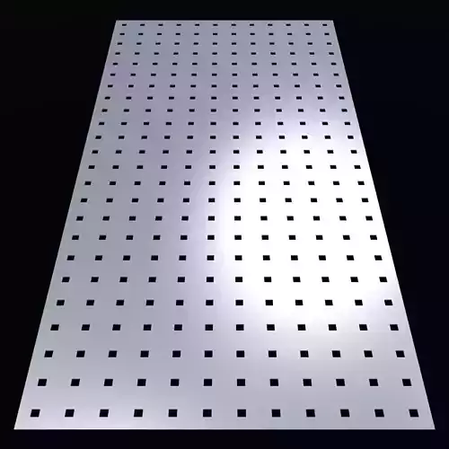 Perforated panel with 6 percent opening 25O110