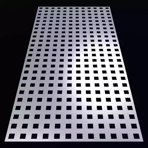 Perforated panel with 25 percent opening 25O115