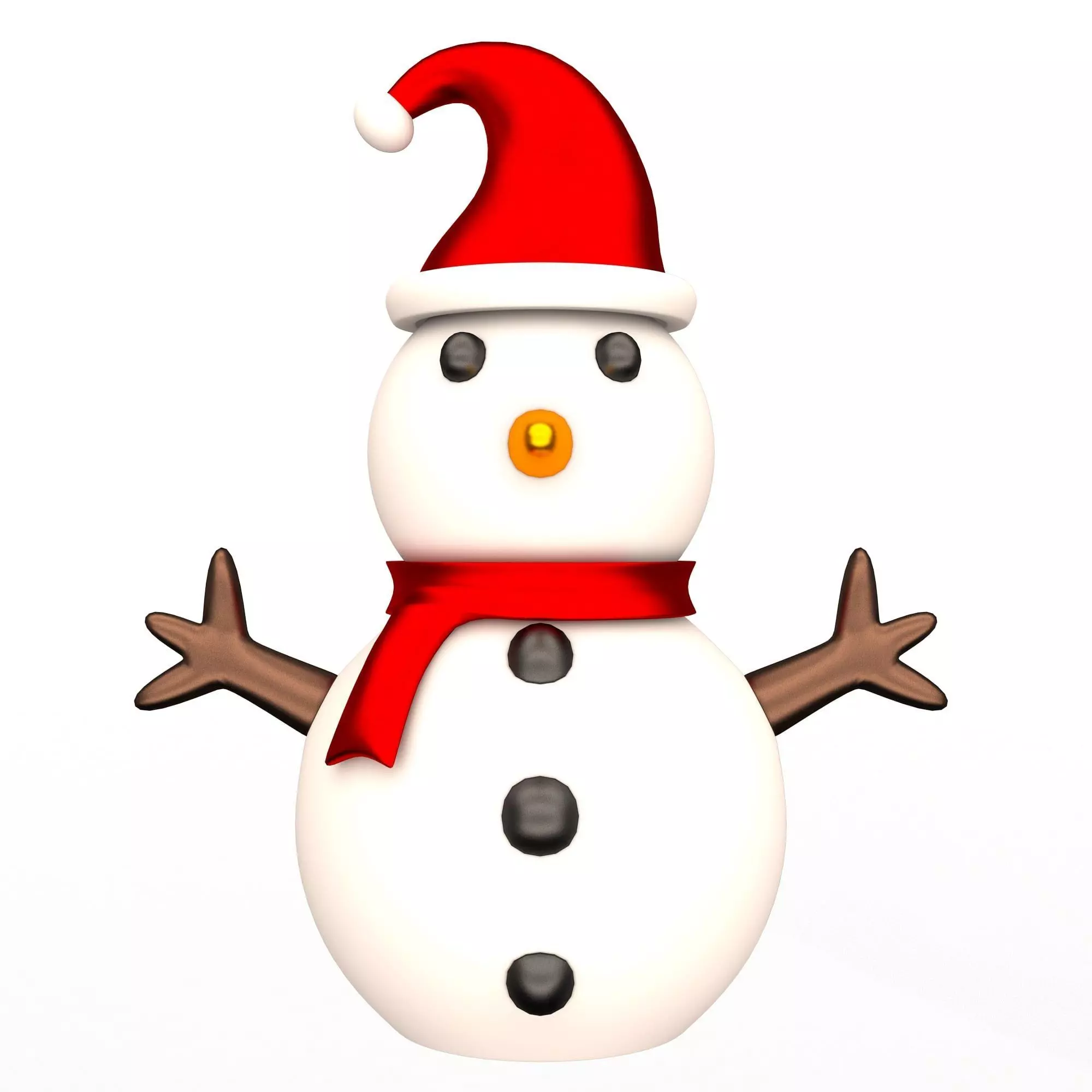 Snowman 03 3D print model