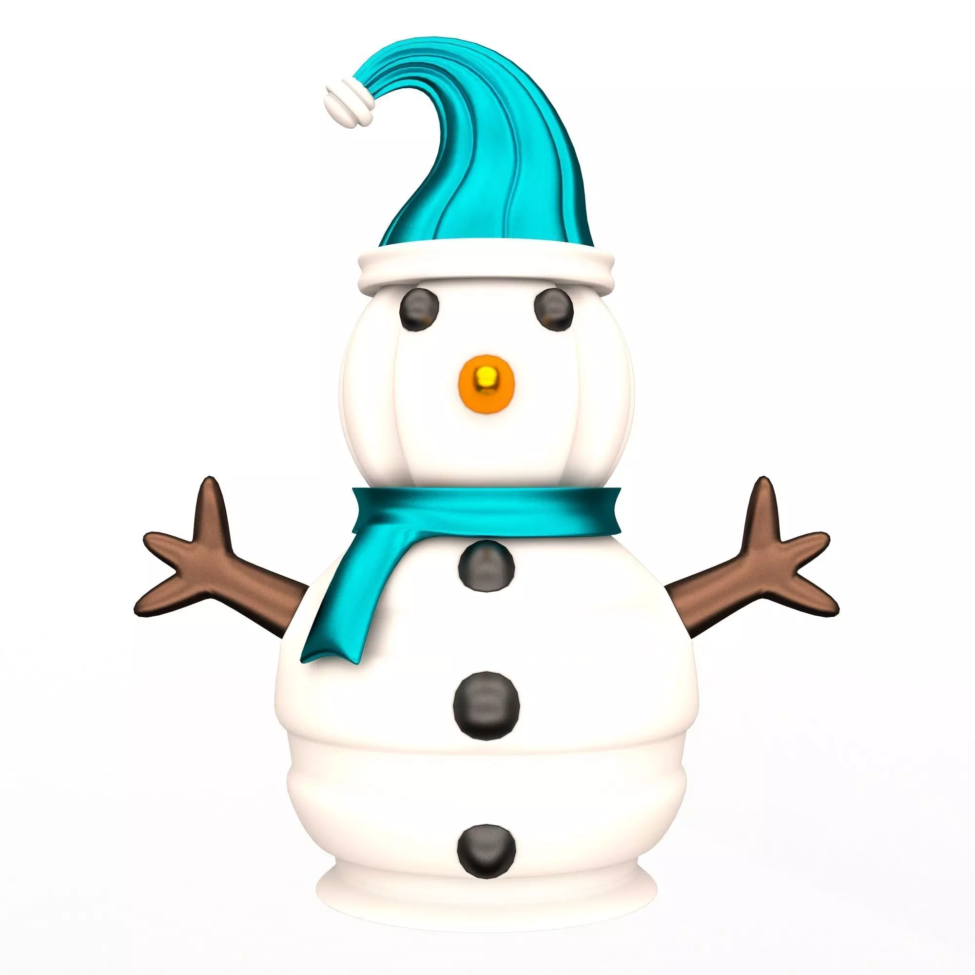 Snowman 04 3D print model