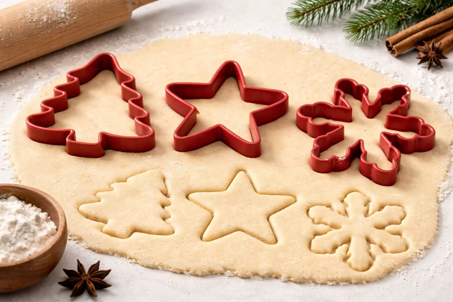 Christmas Cookie Cutter STL Set of 3 3D print model